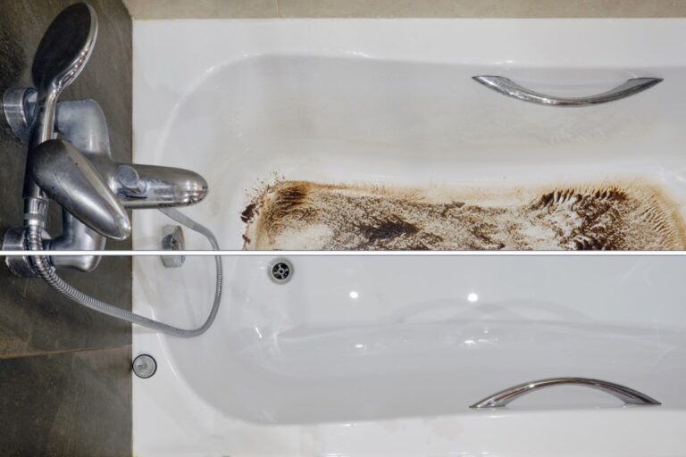 astuces de grand-mère pour blanchir et détartrer la baignoire