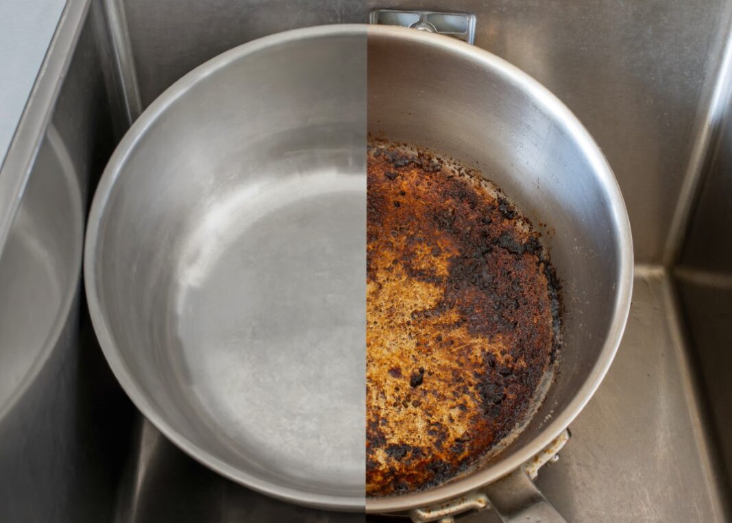 astuces de grand-mère pour récupérer les casseroles et poêles brûlées