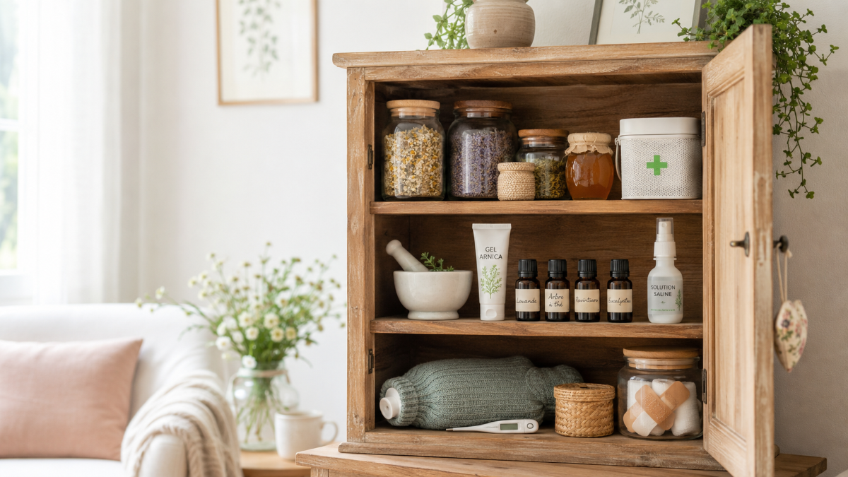 La petite pharmacie naturelle de Mamie quels produits garder à la maison (1)